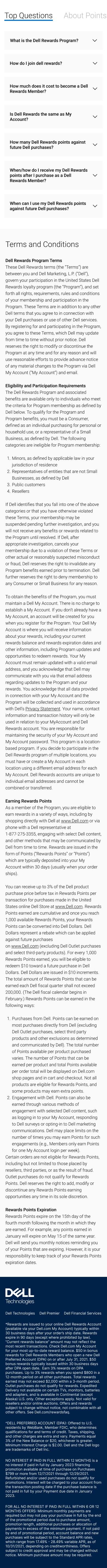 Dell mobile walkthrough screen 3